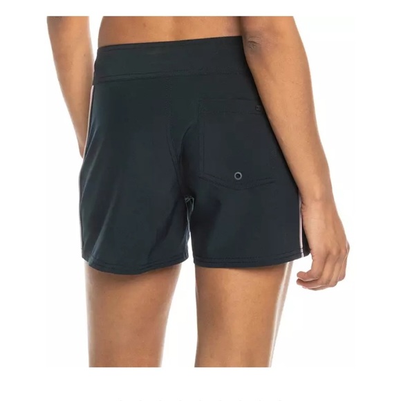Roxy Women's Large Pro The 93 Win Boardshorts Swim Trunks Bottoms Black NWT - Picture 11 of 14